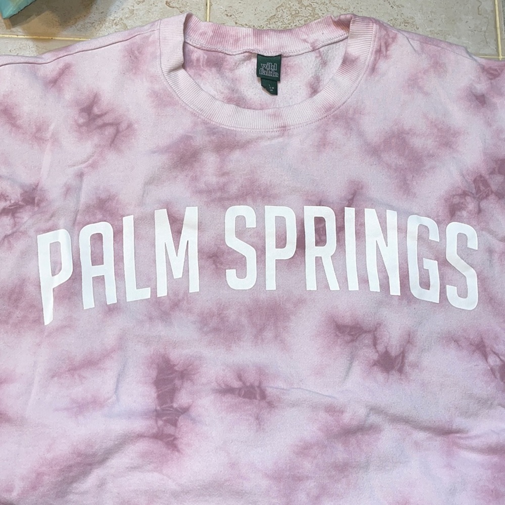 Crew neck sweatshirt